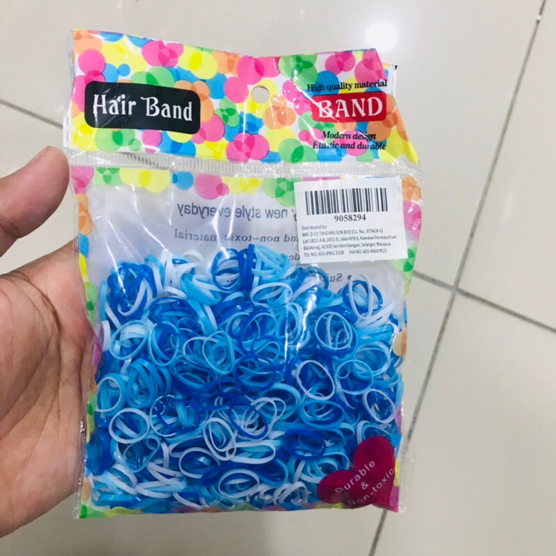 Rubber Band Colour Pengikat Rambut Berwarna | Shopee Malaysia