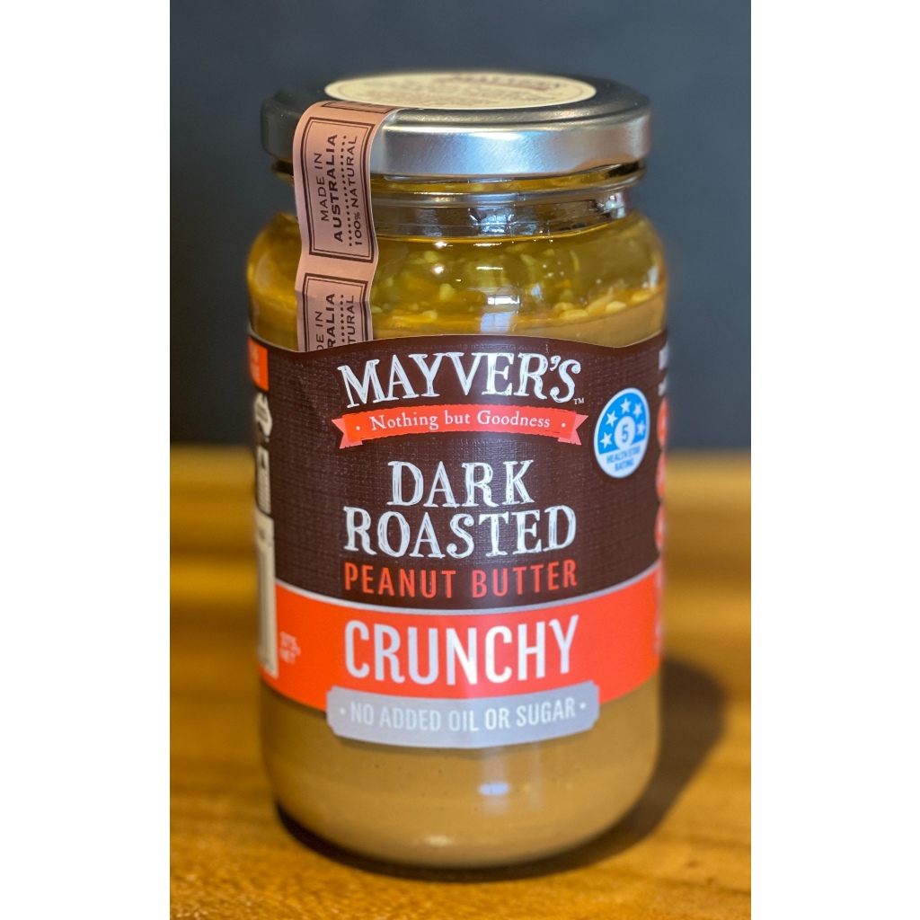 MAYVER'S 100%Natural No Added Oil & Sugar Gluten Free Dark RoastCrunchy ...