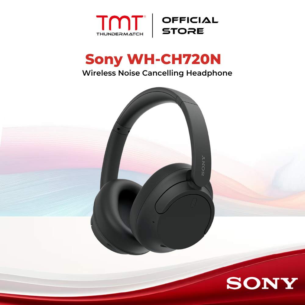 Sony WH-CH720N Wireless Noise Cancelling Over-Ear Headphones | Shopee ...