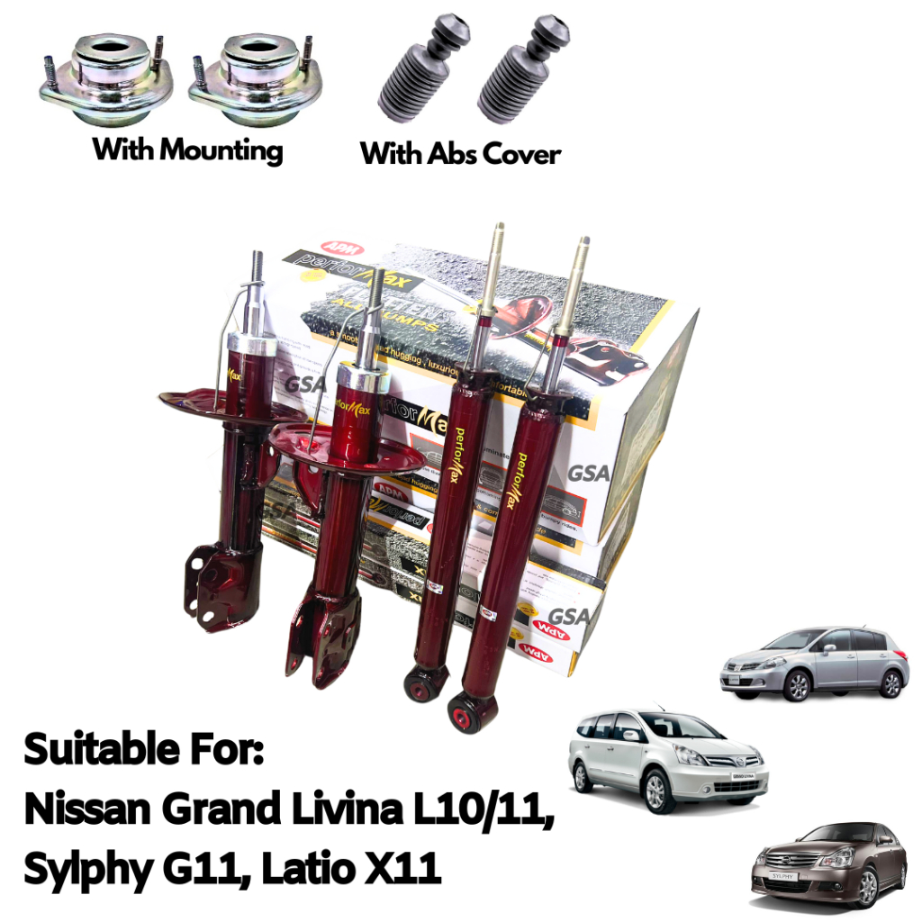 APM Performax Nissan Grand Livina L11, Latio C11, Slyphy G11 (07-14 ...