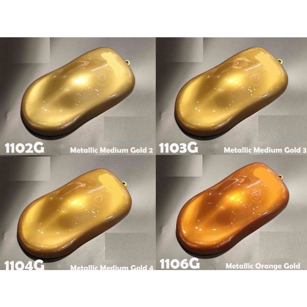 1102G , 1103G , 1104G , 1106G METALIC MEDIUM GOLD & METALIC ORANGE GOLD ...