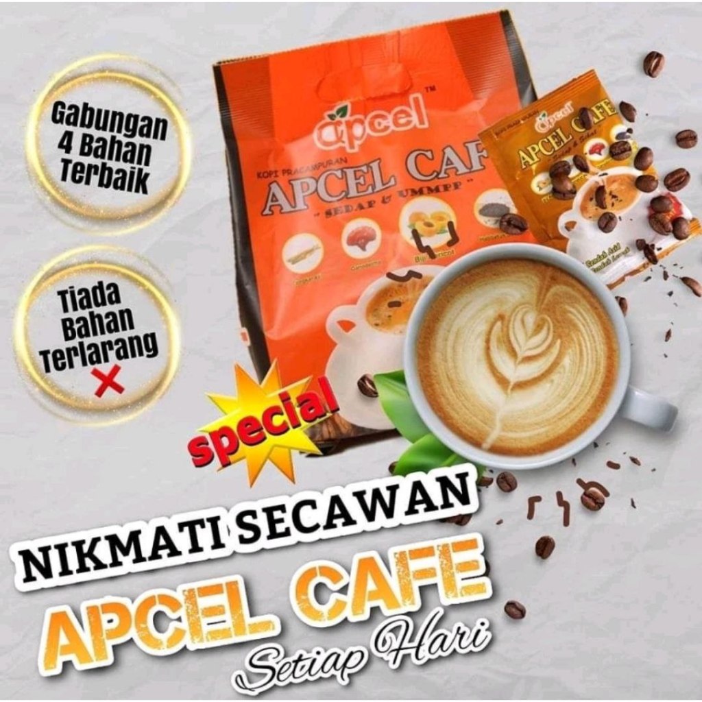 APCEL CAFE 100% ORIGINAL HQ (BAG) | Shopee Malaysia