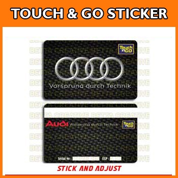 Audi - Exclusive Touch n Go Sticker [ Front & Back ] | Shopee Malaysia