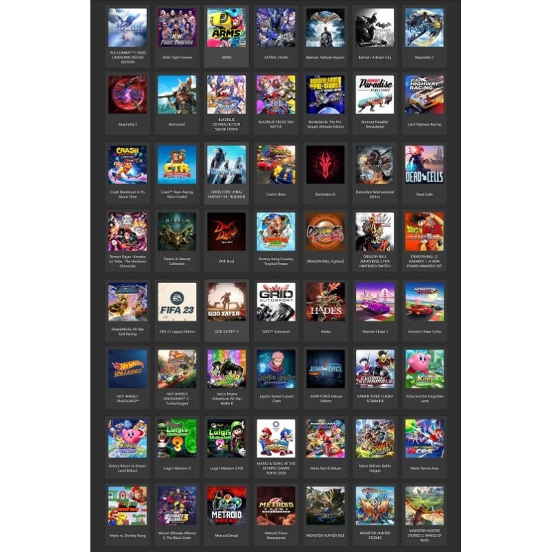 GAMES NS IN 1TB HDD (PC EMU GAMES) | Shopee Malaysia
