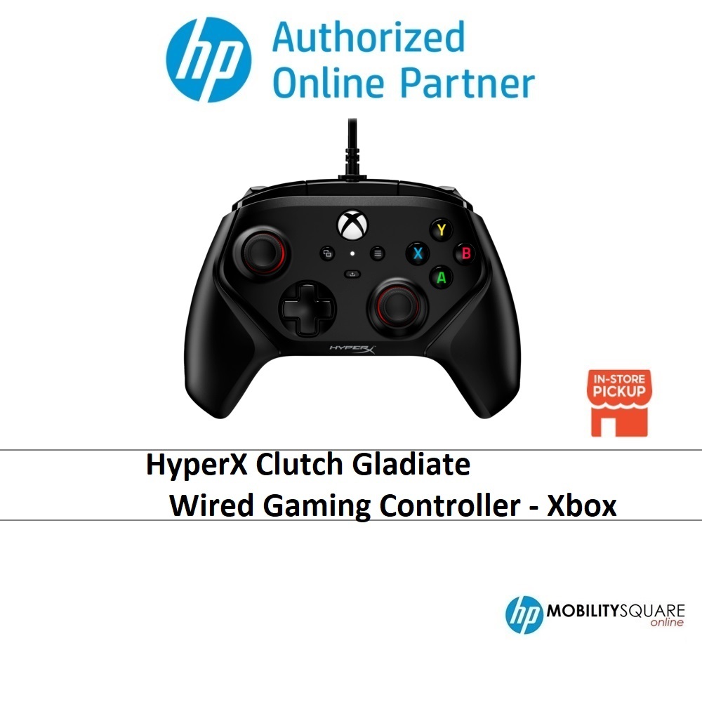 HyperX Clutch Gladiate - Wired Gaming Controller - Xbox -6L366AA ...