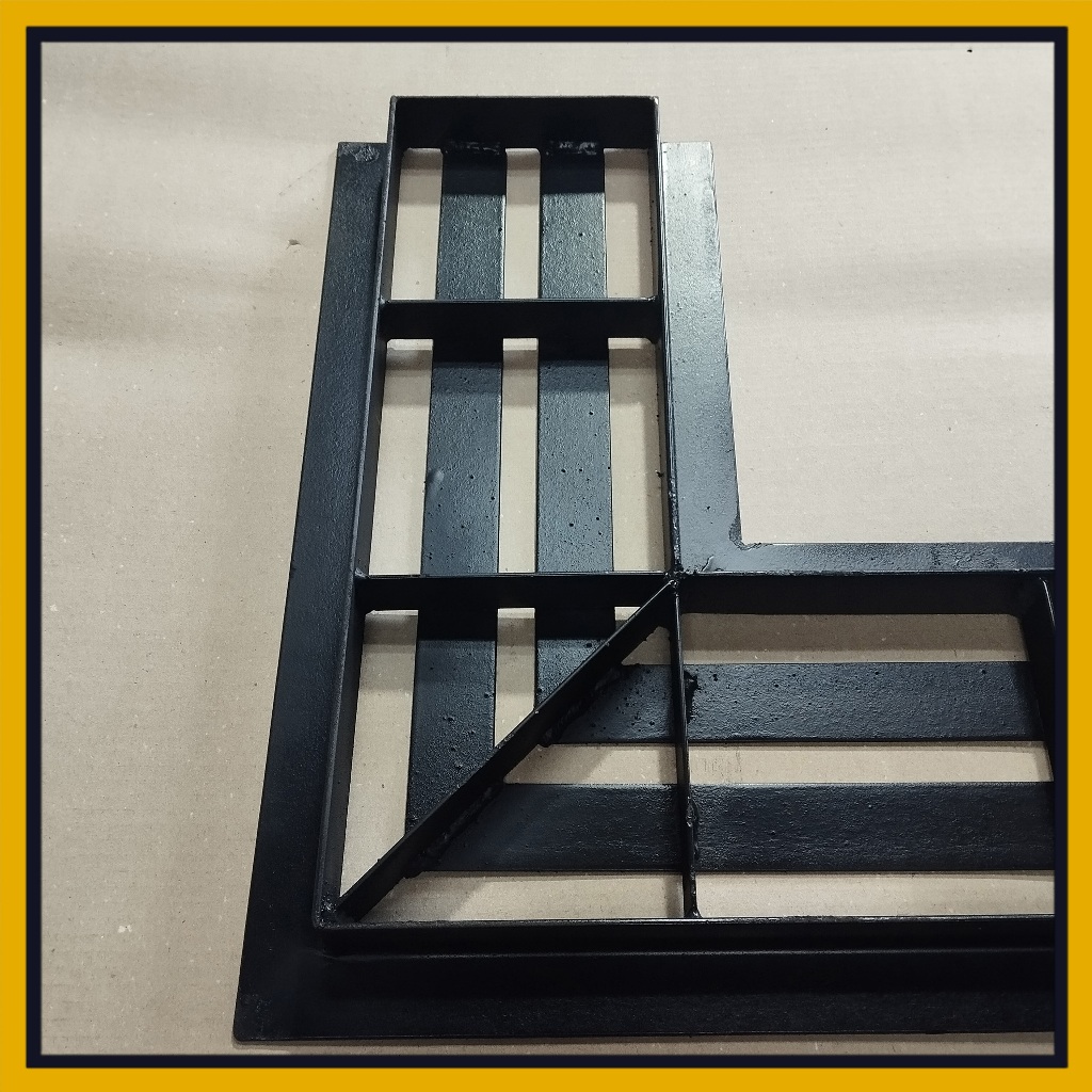 Drain Cover (Heavy Duty) Penutup Longkang Besi L-Shape For Sidewalk ...
