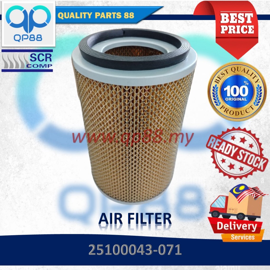 SCR COMP air filter air compressor replacement parts penapis udara alat ...