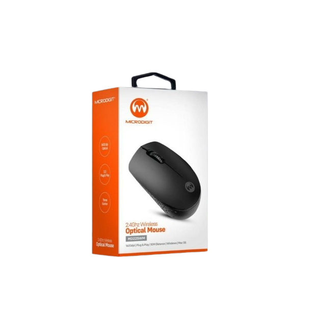 Microdigit MD225WM 2.4Ghz Wireless Optical Mouse | Shopee Malaysia