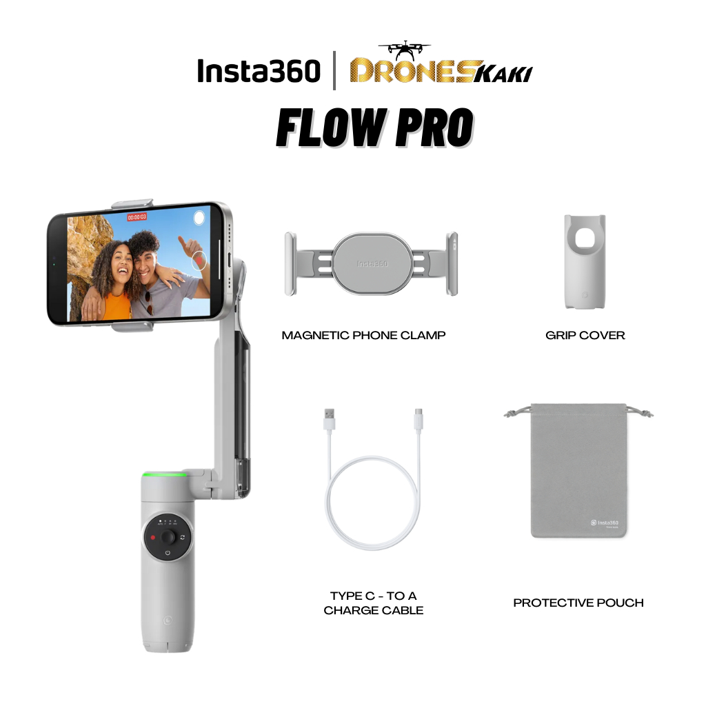 Insta360 Flow Pro スタビライザー Insta360 Flow Pro AIトラッキング