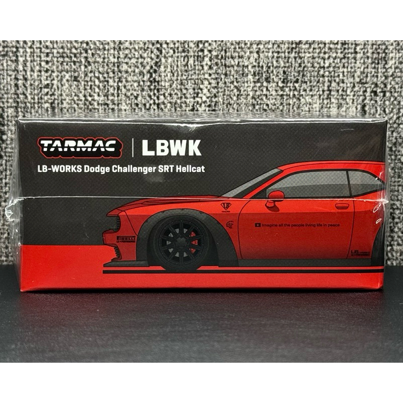 [ Unsealed ] 1/64 Tarmac Works LB-WORKS Dodge Challenger SRT Hellcat ...