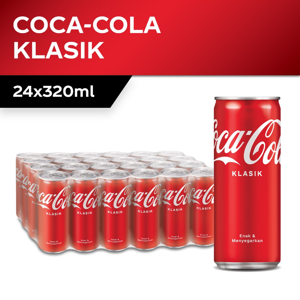 Coca-Cola Classic (320ml x 24s) | Shopee Malaysia