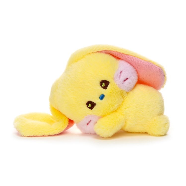 NewJeans NJ bunini Nesoberi Plush Toy Doll YELLOW Line Friends Official ...