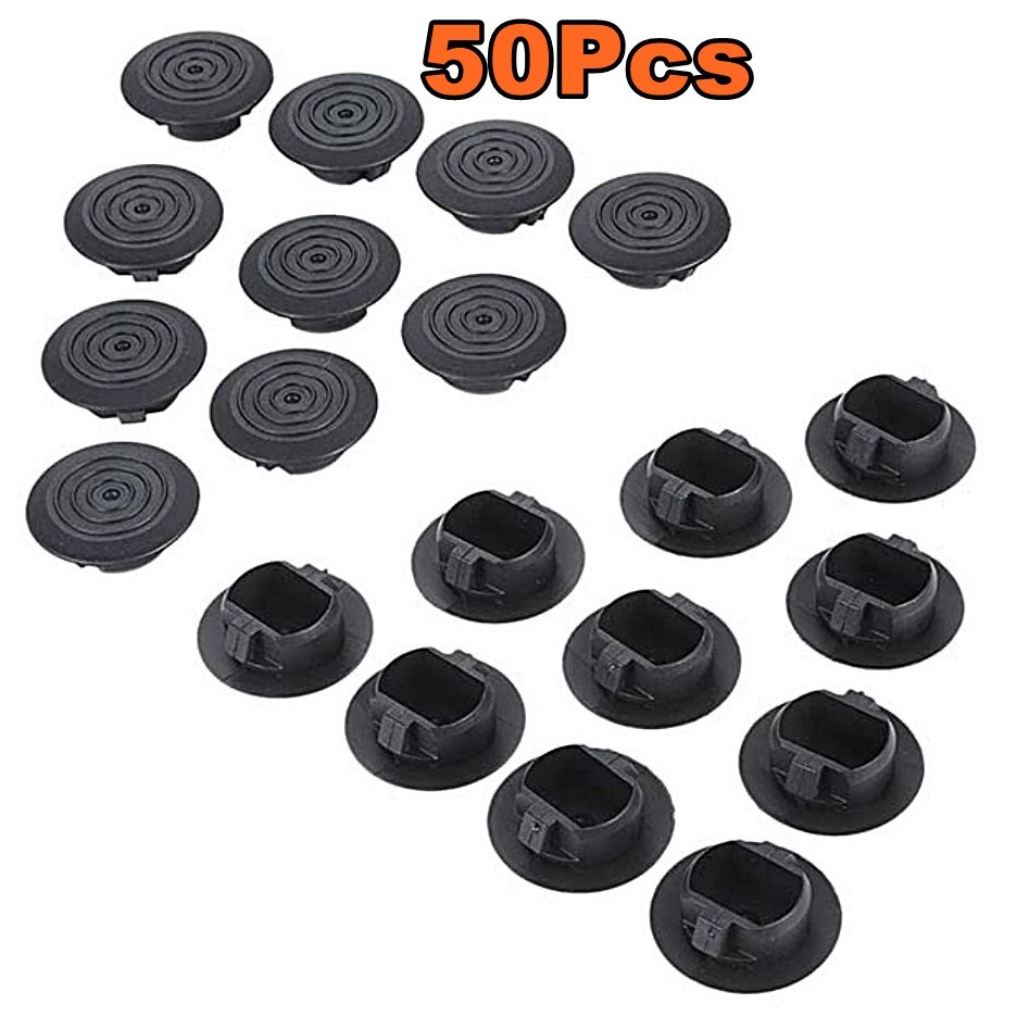 50Pcs Car Clip Bumper Fastener Clip Side Skirt Lower Clip Myvi Bezza ...