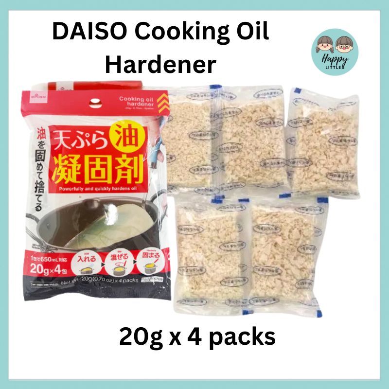 [Ready Stock] DAISO Japan Cooking oil Hardener Daiso / Waste oil