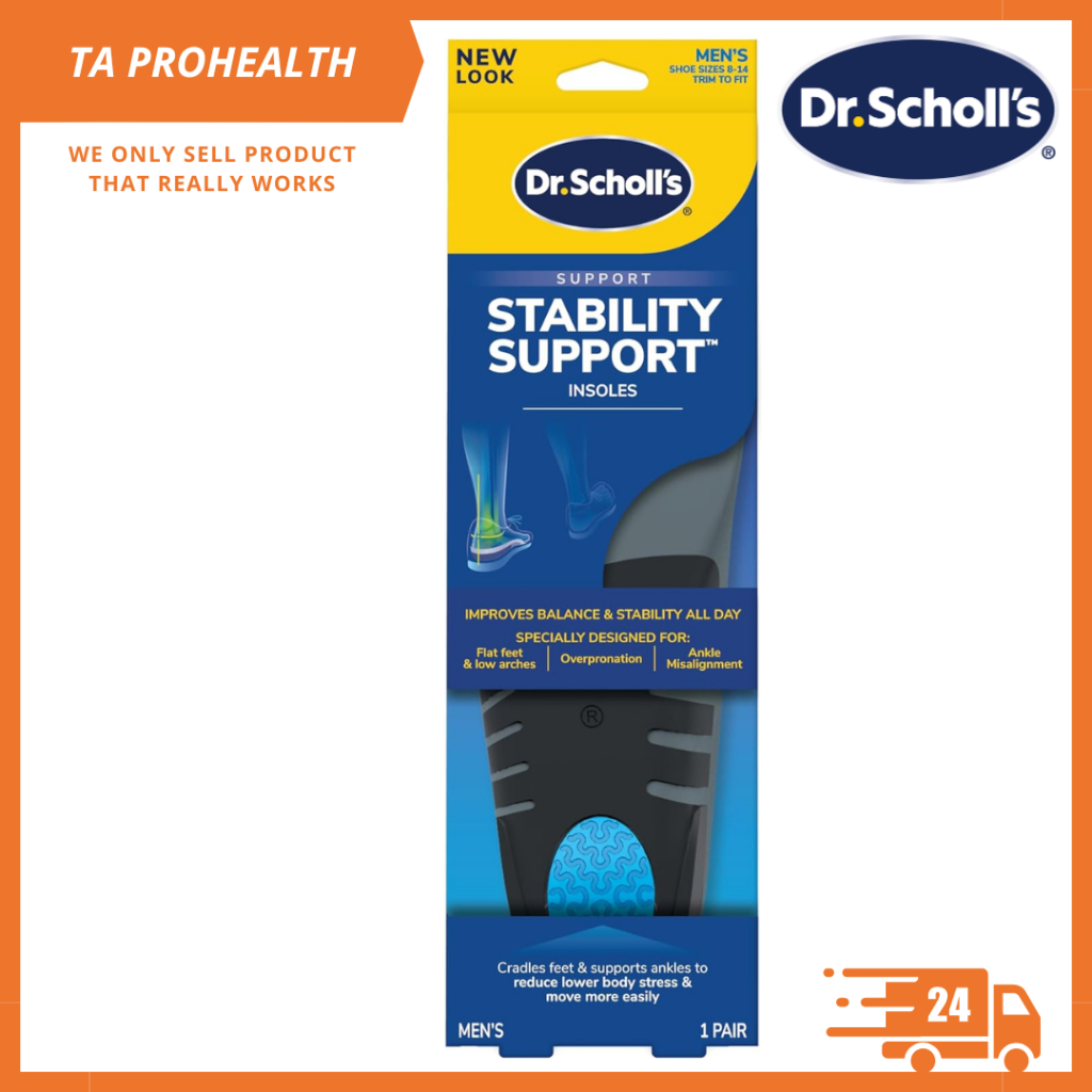 Scholl's Insoles Heavy Duty Work Extra Comfort Plantar