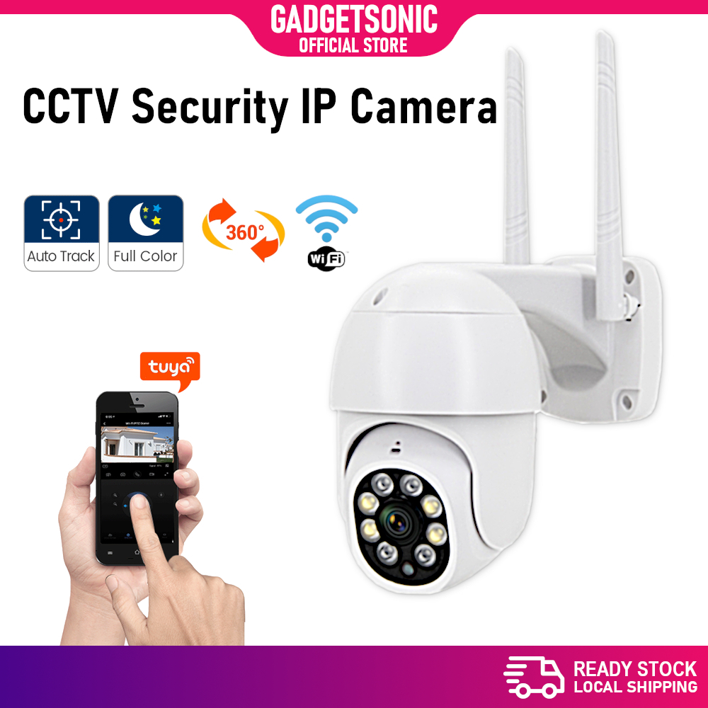 Wireless CCTV IP Camera With Mic 3MP HD 1296P WiFi Outdoor Office Home ...
