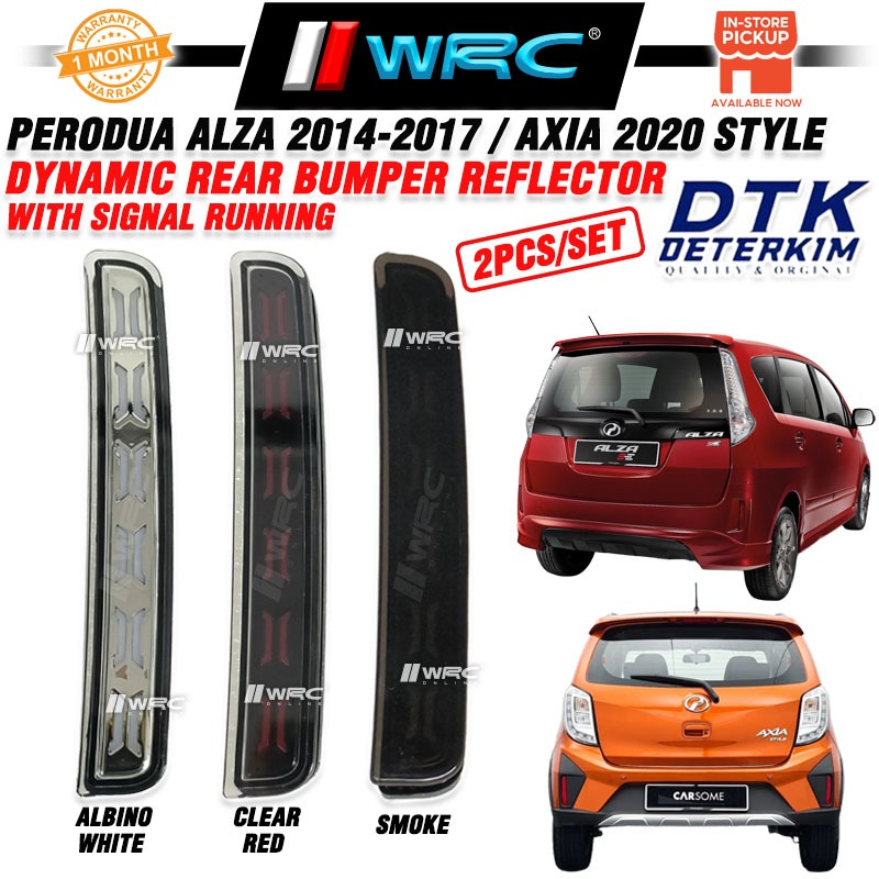 DTK Perodua Alza 2014 - 2017 / Axia Style 2020 Dynamic Rear Bumper ...