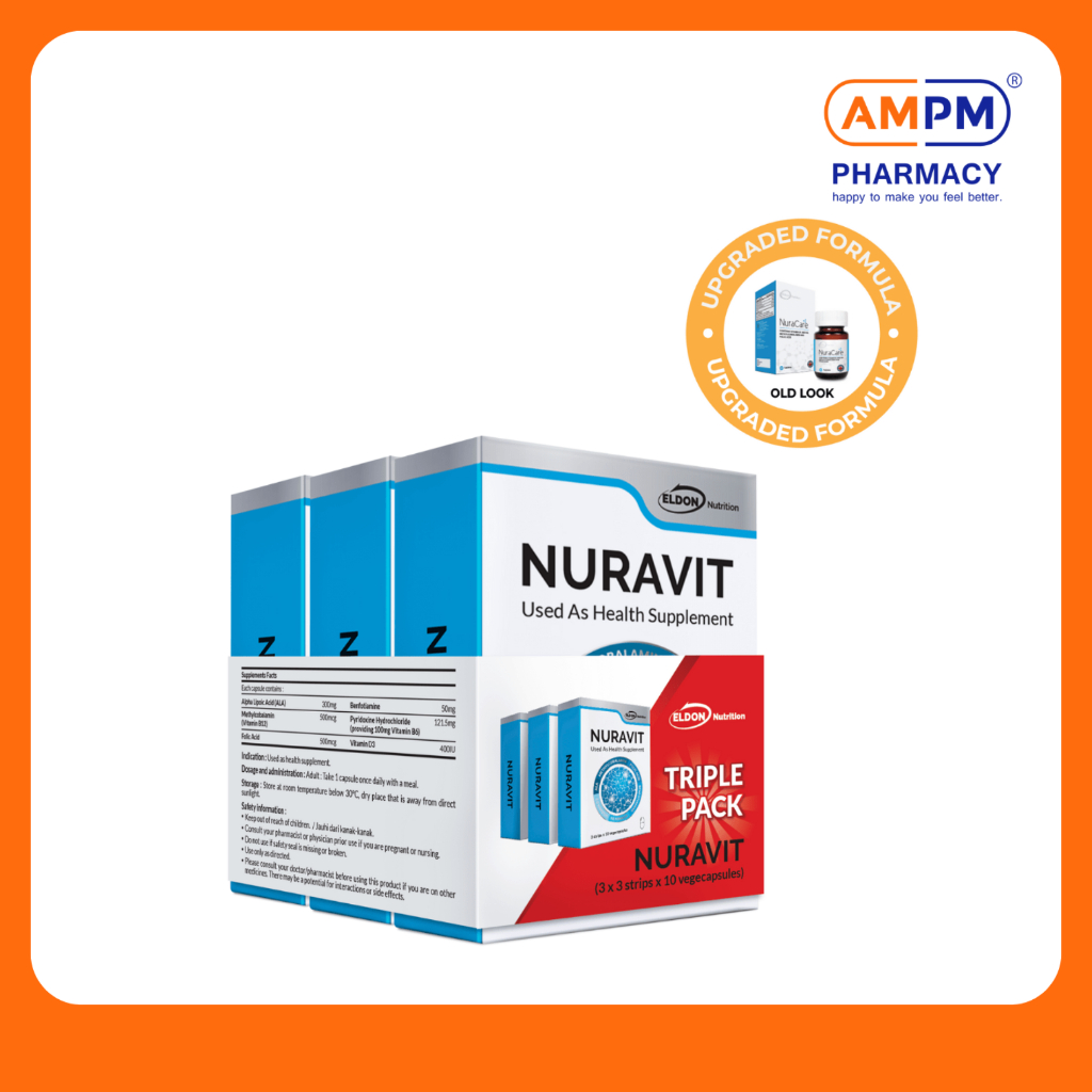 ELDON NUTRITION Nuravit Capsule (30's) | Shopee Malaysia