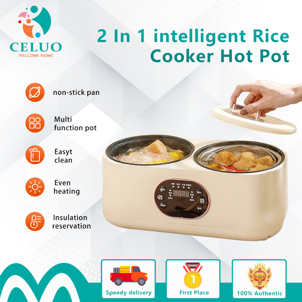Double gall rice cooker Electric Cooker Hot Pot multifunctional rice ...