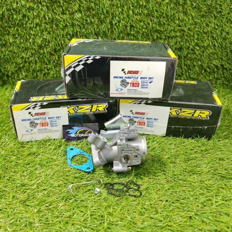 KOZI RACING THROTTLE BODY SET TB03 RS150 HONDA 32MM 34MM 36MM | Shopee ...