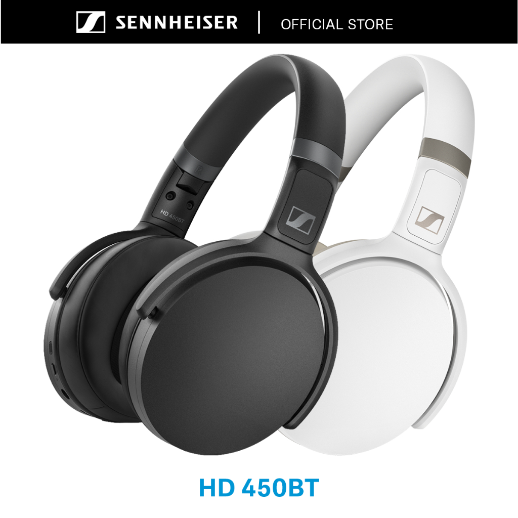 Sennheiser HD 450BT Wireless Noise Cancelling Headphones 30 Hours Battery Life HD450BT Shopee Malaysia