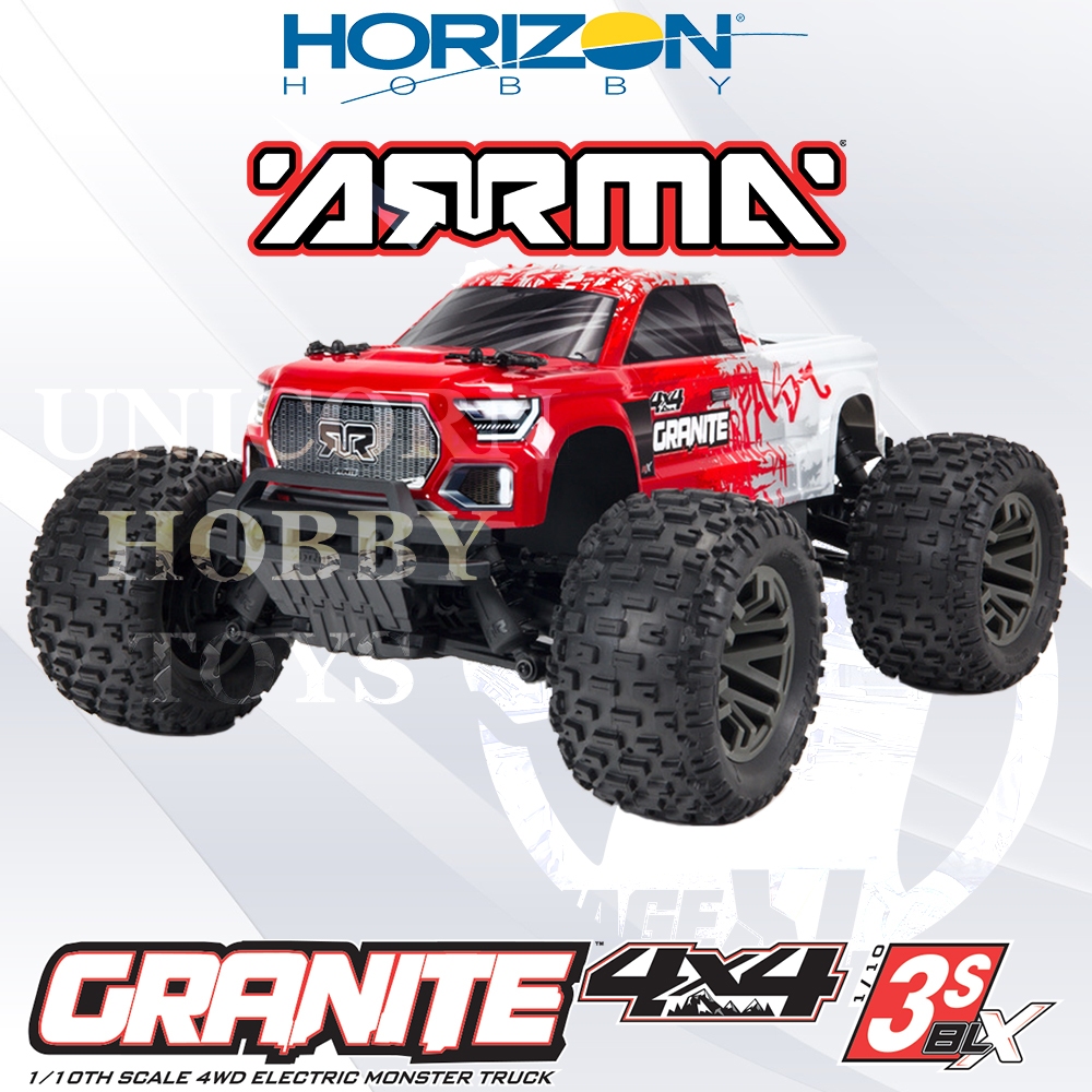 ARRMA GRANITE 4X4 3S BLX BRUSHLESS V3 MONSTER TRUCK SPEKTRUM SLT3 TRANSMITTER RC CAR Shopee