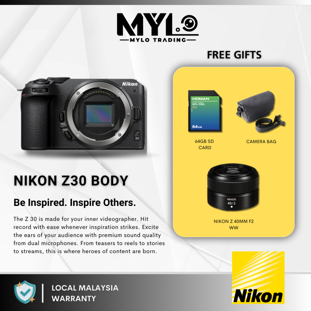 Étui Silicone Souple Pour Nikon Z30 - Protection Anti-rayures, Antidérapant - Accès Complet Aux Ports Et Boutons - Léger Et Ajusté