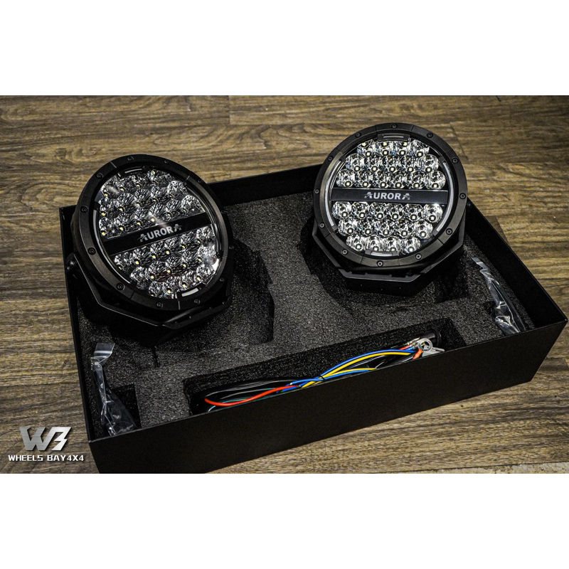 AURORA 9 INCH LED DRIVING LIGHT ( RGB ) | Shopee Malaysia