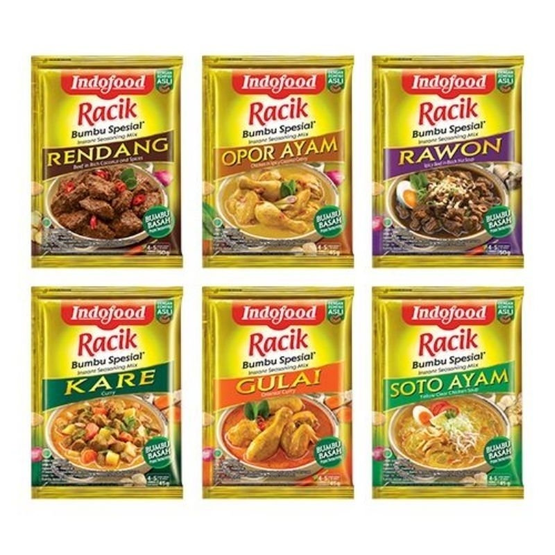 Racik Aneka Bumbu Serbaguna Instant Bumbu Racik Indofood Segala Masakan ...