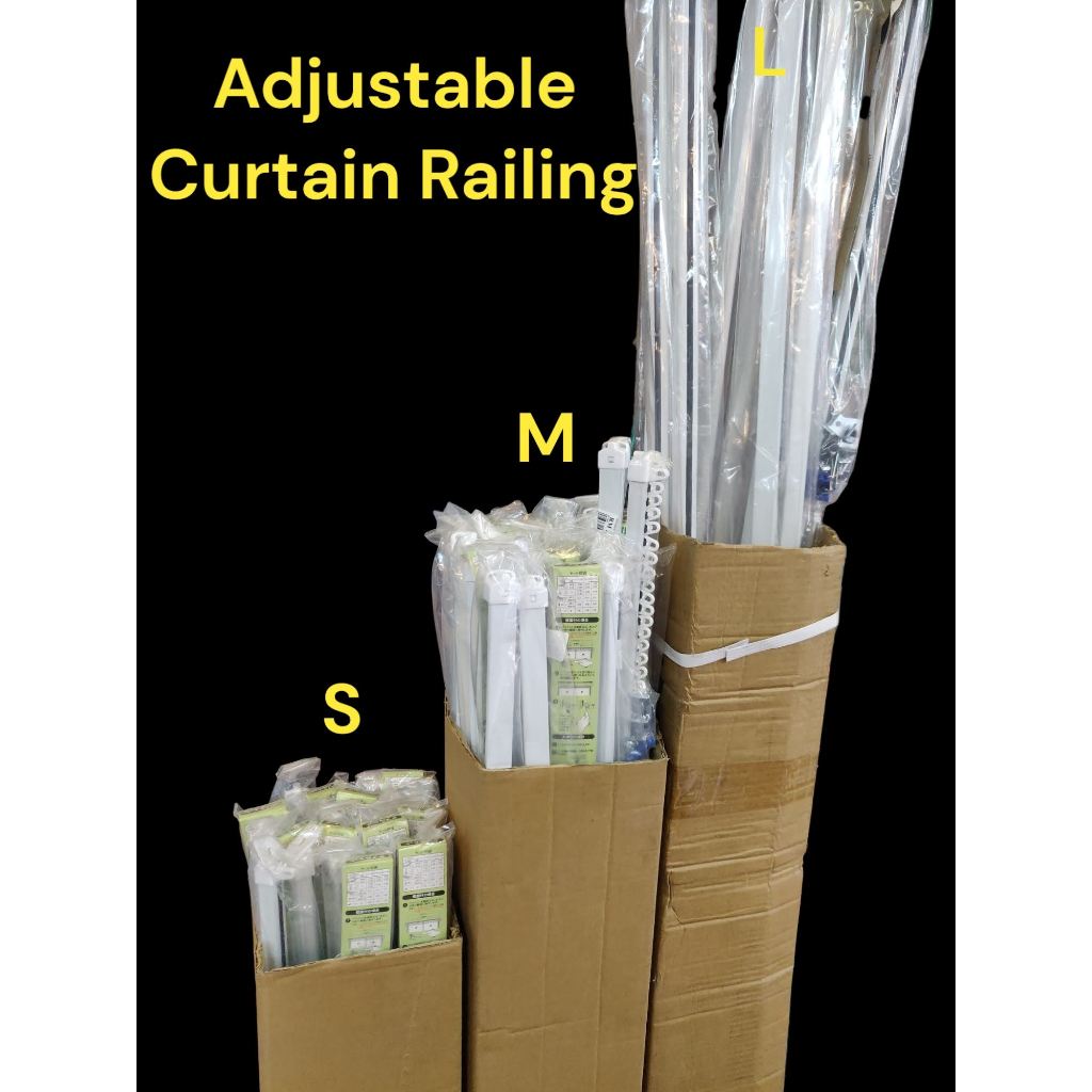 Adjustable Curtain Railing / Railing Besi Boleh Dilaras | Shopee Malaysia