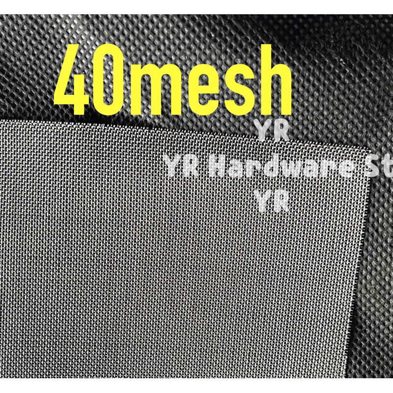 40mesh Stainless Steel Wire Mesh SS304 Netting 40 Mesh | Shopee Malaysia