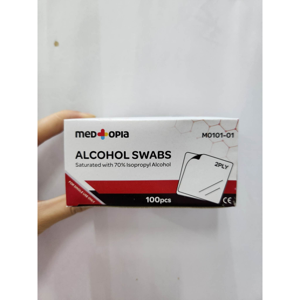 Medtopia Alcohol Swabs Sterile Alcohol Pad 100pcs | Shopee Malaysia