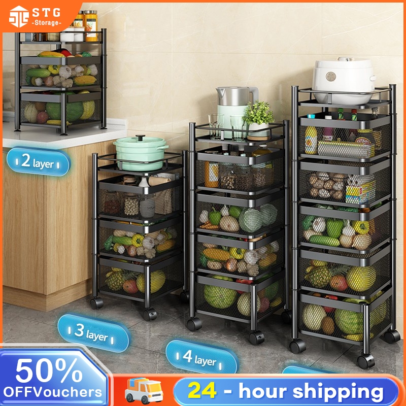 Kitchen Rack Rak Pinggan Stainless Steel Ikea 360° Roller Kitchen - Main Image