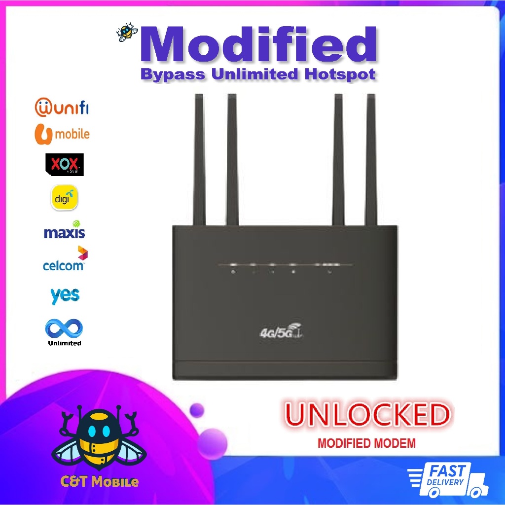 【Modified】4G Modem V12 Unlocked Unlimited | Shopee Malaysia