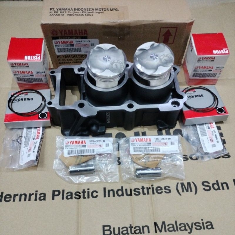 R25 CYLINDER BLOCK KIT 100% ORIGINAL YAMAHA | Shopee Malaysia