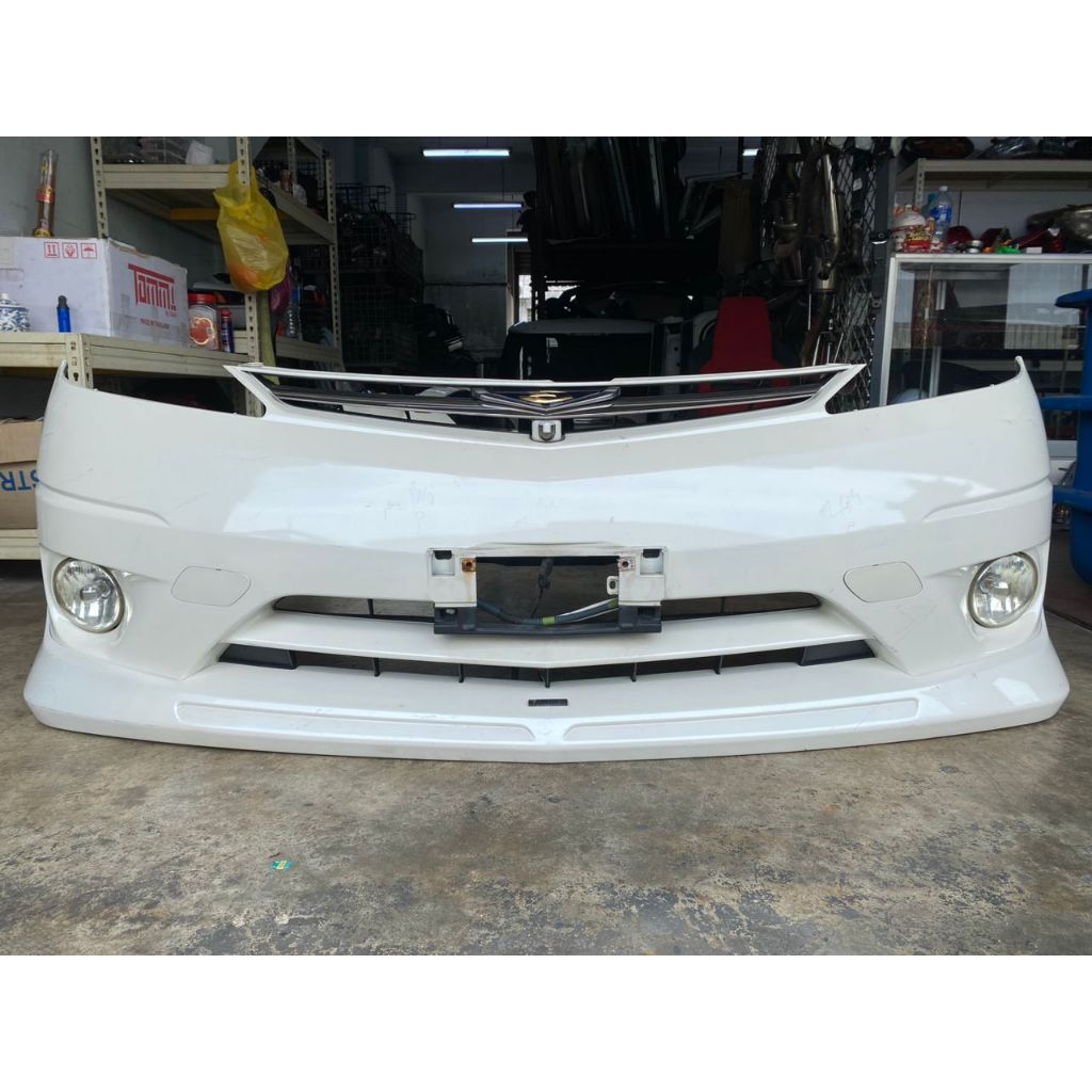 TOYOTA ESTIMA ACR30 FRONT BUMPER MODELISTA + FRONT CAMERA | Shopee Malaysia