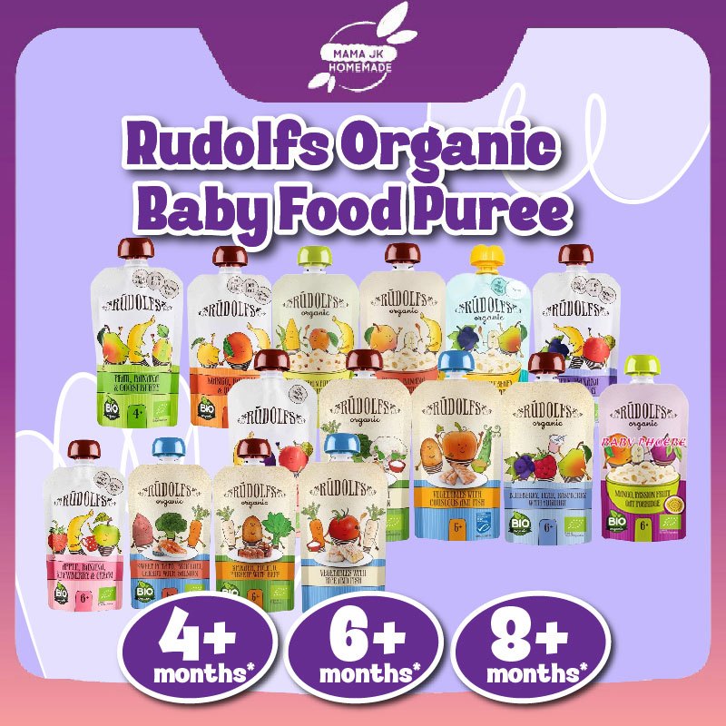 Rudolfs Organic Baby Food Puree / Baby Ready Meal / Porridge in Pouches ...