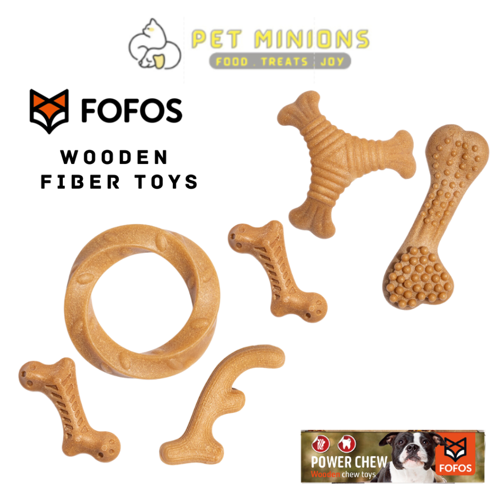 Fofos Dog Toy Hard Chewing Dog