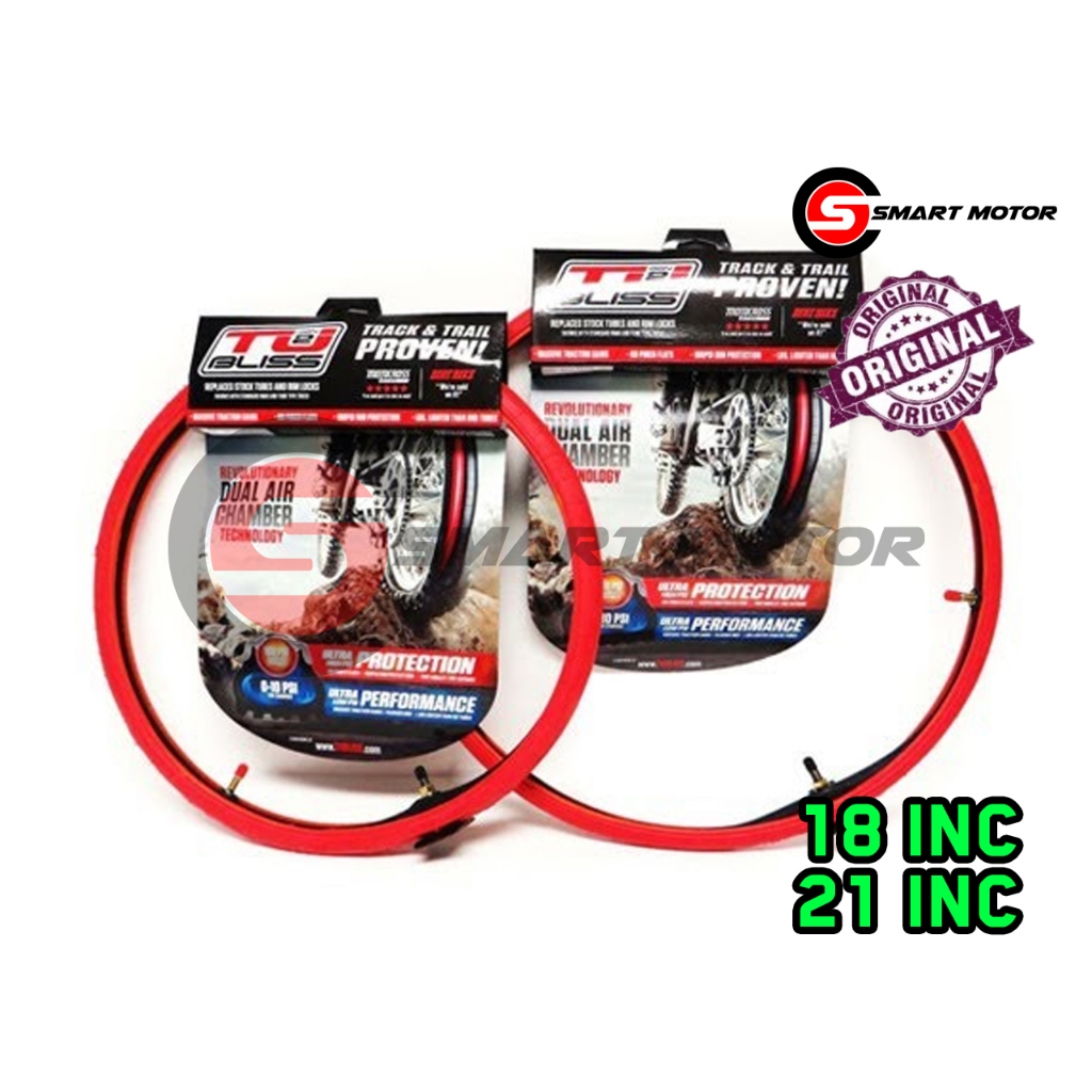 TUBLISS motocross dirt bike inner bladder tube rim tape 18' 21' inc ...