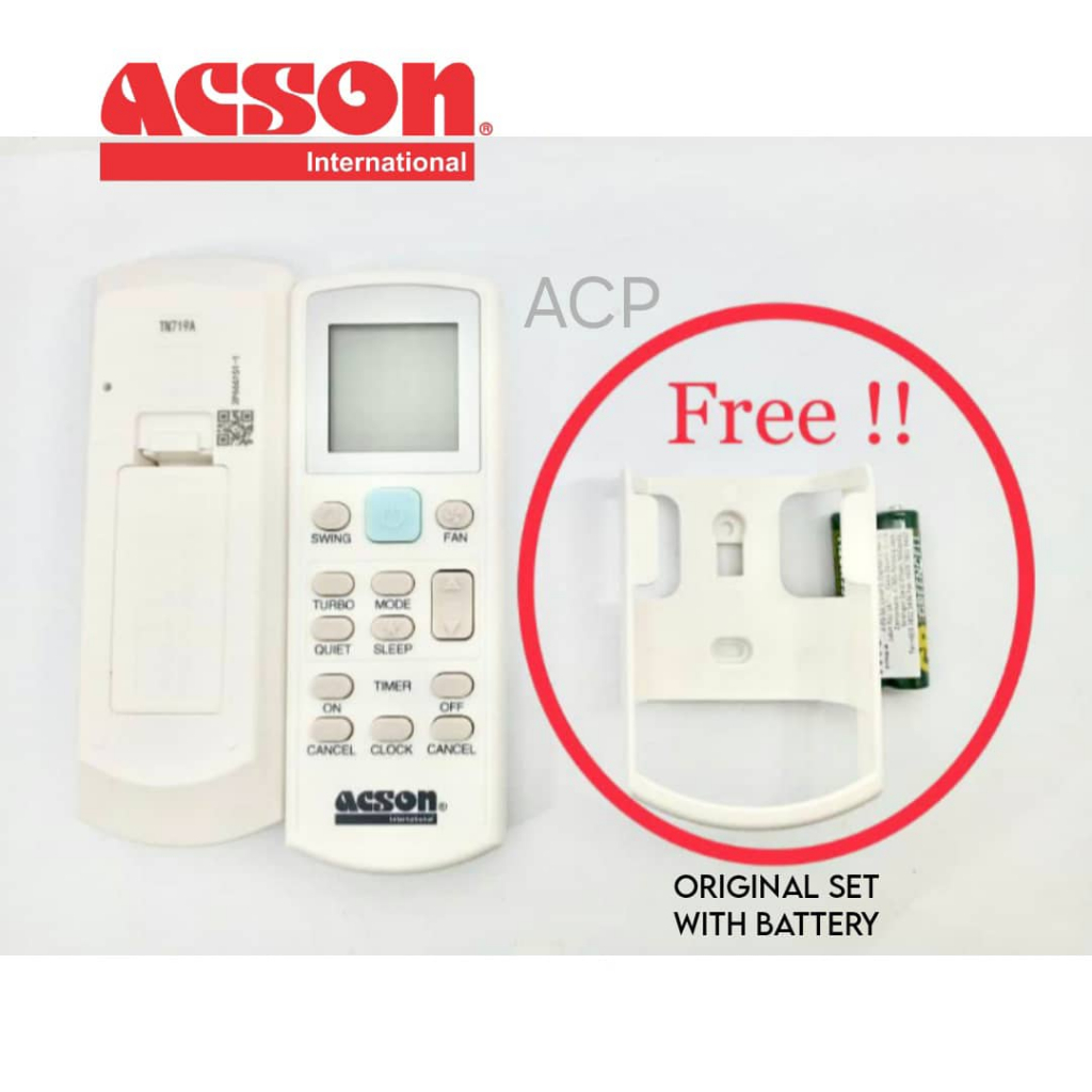 100% ORIGINAL REMOTE ACSON | Shopee Malaysia
