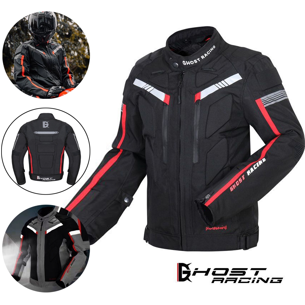 Original Ghost Racing Riding Jacket Motorcycle Riding Motorcycle Jacket ...