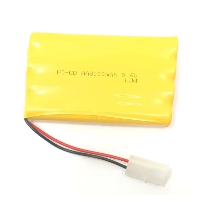 9.6v battery NI-CD AA 8000mah (2-PIN) | Shopee Malaysia