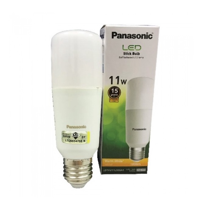 PANASONIC LED STICK BULB 11W (WARM WHITE) | Shopee Malaysia