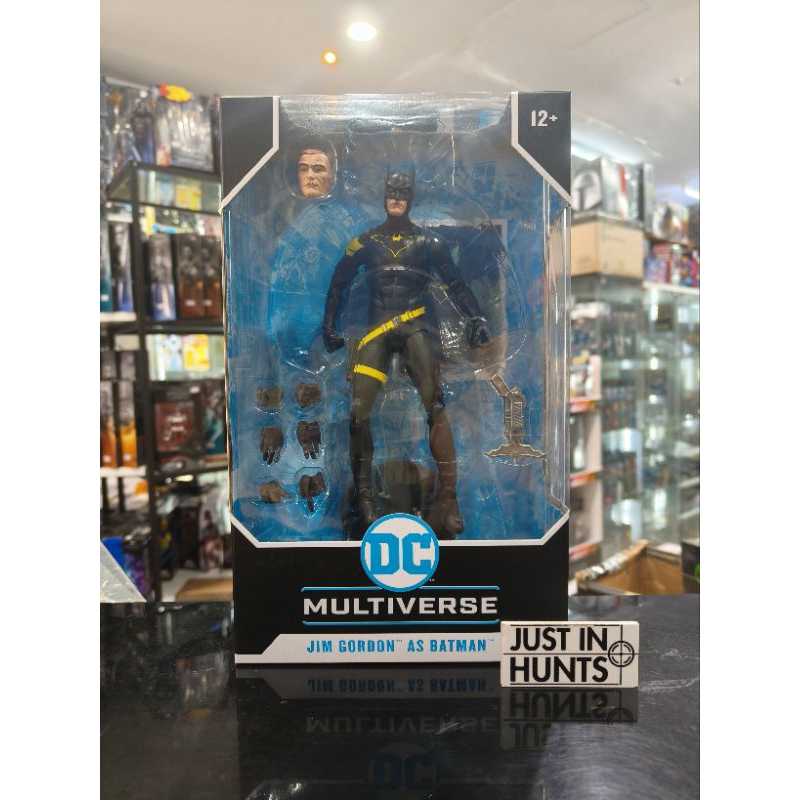 Mcfarlane Toys DC Multiverse Jim Gordon as Batman Platinum Edition Act - Toyz in the Box