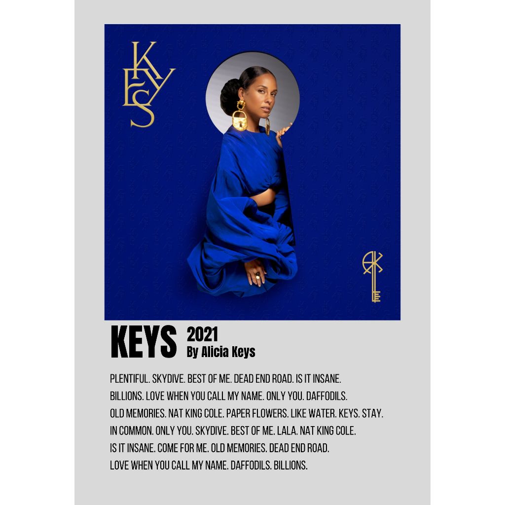 Top Alicia Keys Water Poster