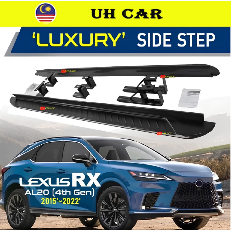 (OEM) Lexus RX AL20 4th GEN 2015-2022 Running Board Side Step Door Step ...