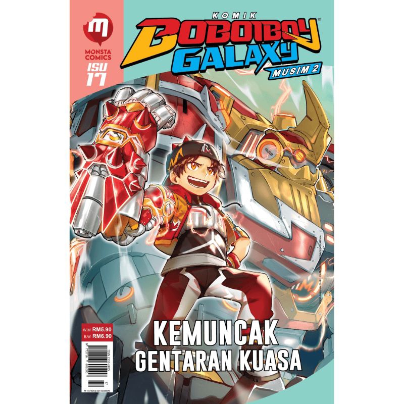 KOMIK BOBOIBOY GALAXY MUSIM 2 MONSTA COMICS ISU 1 9 14 17 21 25 27 ...