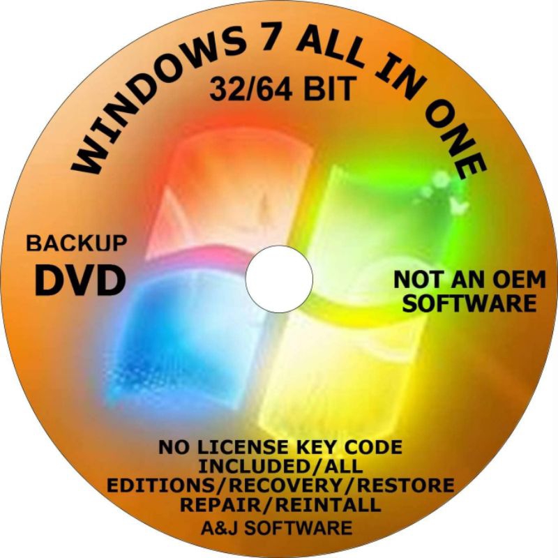 Window 7 All in one Dvd Cd Original Window Dvd | Shopee Malaysia