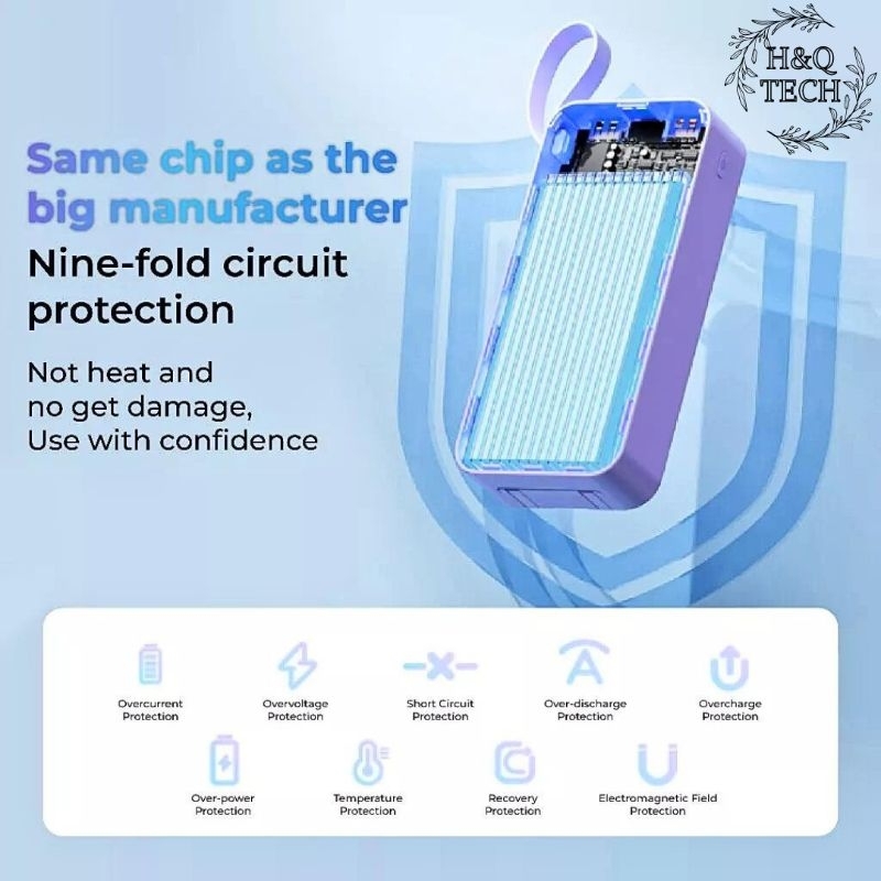 ORIGINAL PINENG POWER BANK PN-799 PD (30000mAh) 3.0 QC PD 22.5W FAST ...