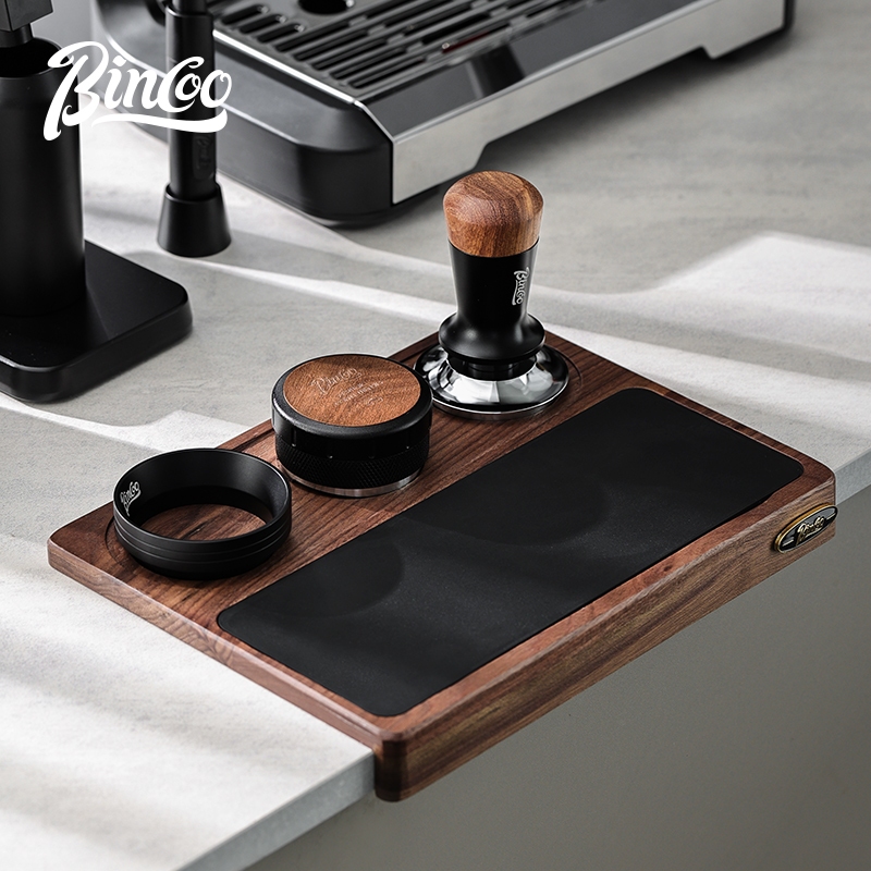Bincoo Espresso Tamping Station - Food Grade Non-Slip Silicone Tamping Mat Compatible With 51 58mm Tampers I.29497543